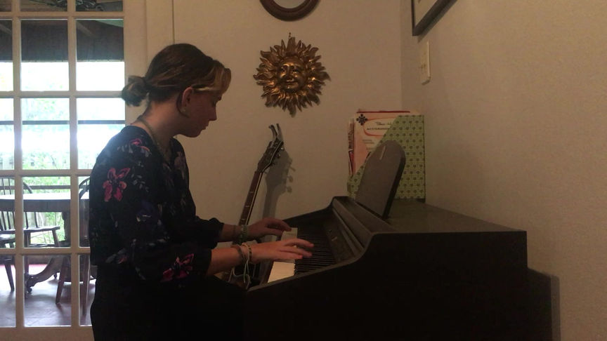Lucia Morgan. Solfeggio in C minor. Carl Philipp Emanuel Bach